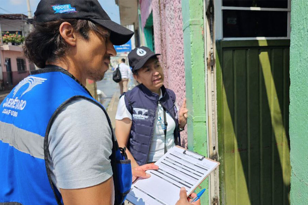 SEDESOQ realiza levantamiento de censo para apoyos emergentes