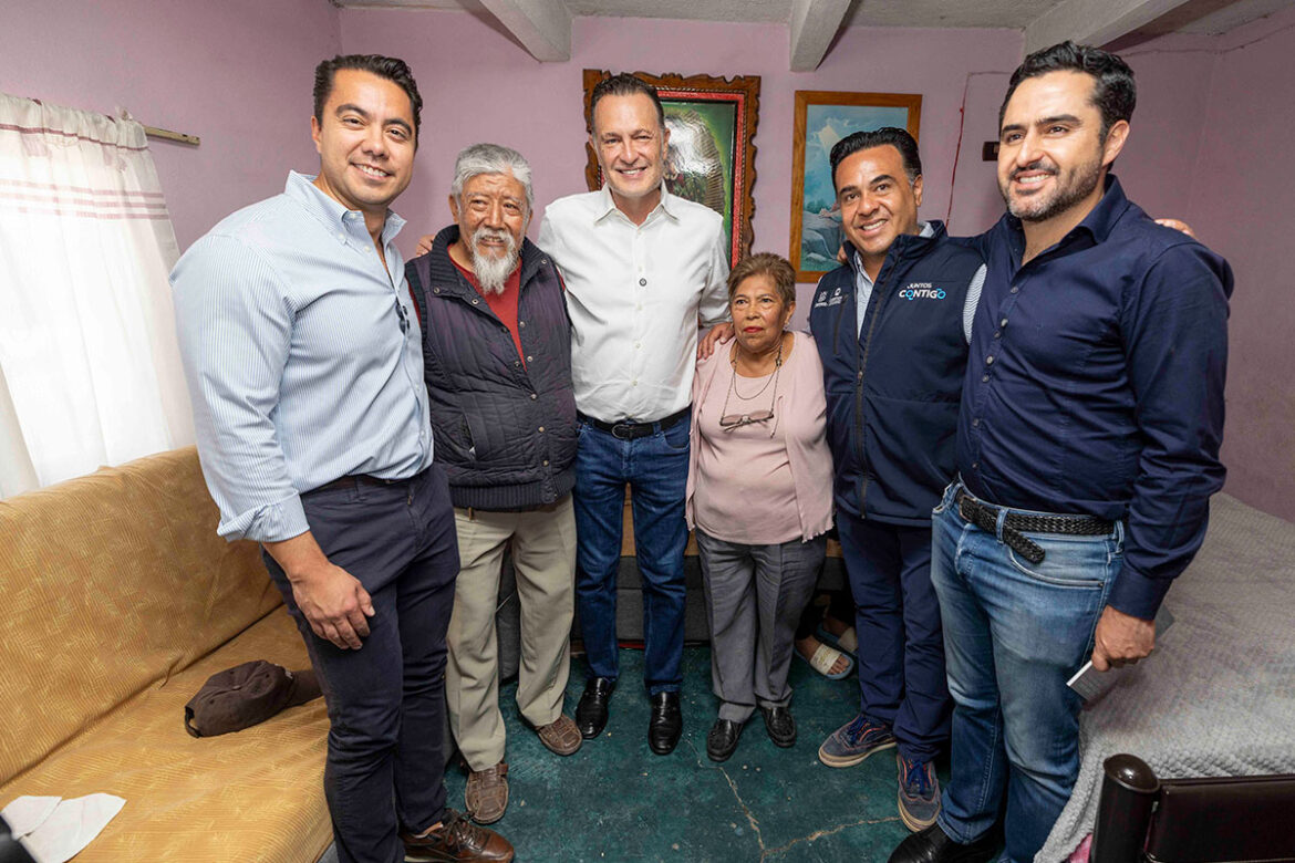 Supervisan autoridades entrega de apoyos a afectados por las lluvias