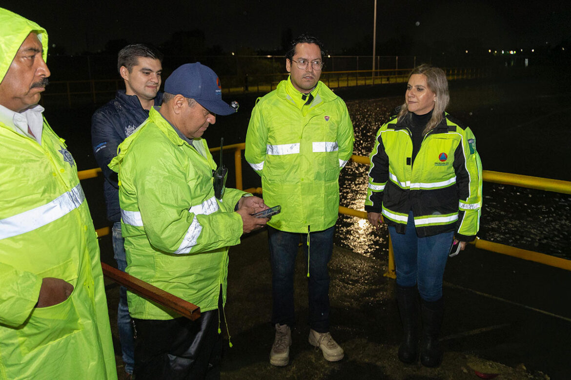 Continuará el monitoreo de las zonas con más riesgo de inundación en Corregidora, en las que también habrá brigadas para atender emergencias