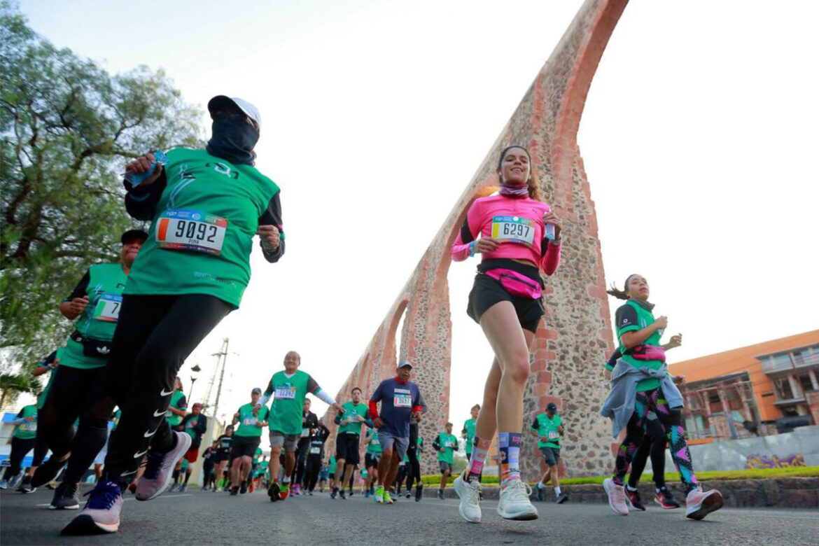 Anuncian desvío de rutas Qrobus con motivo del Querétaro Maratón