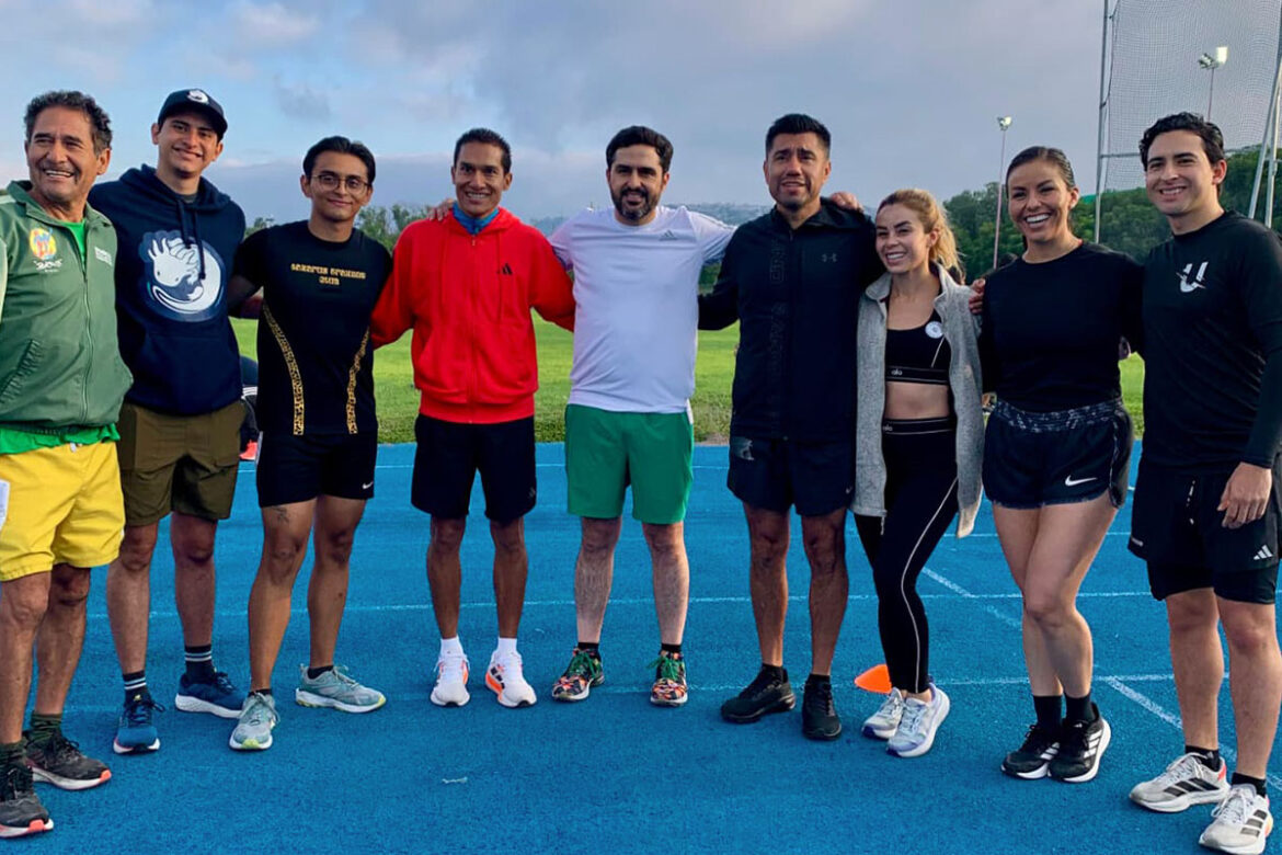 A unos días del Querétaro Maratón, el senador Agustín Dorantes promueve la activación deportiva