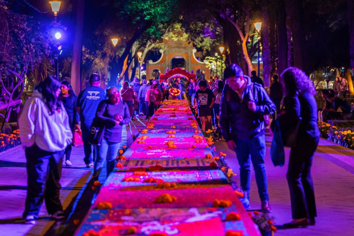 En Querétaro, se disfrutó el Festival de Día de Muertos