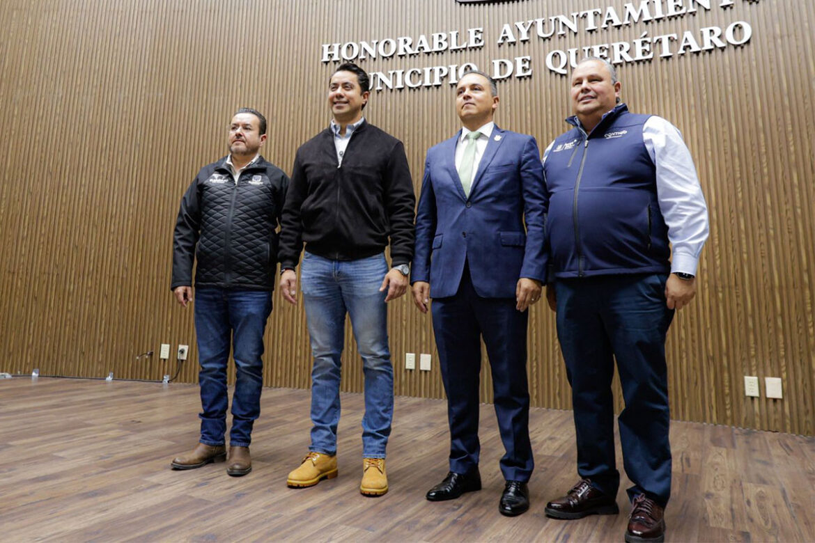 Felifer presenta operativo por inicio de la obra del tren México–Querétaro