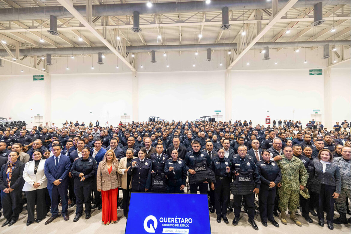 Refuerzan la seguridad en Querétaro con más de 155 mdp