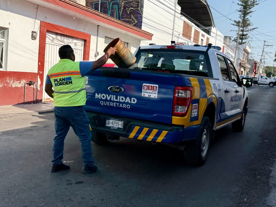 Capital retira 2 mil objetos de calles