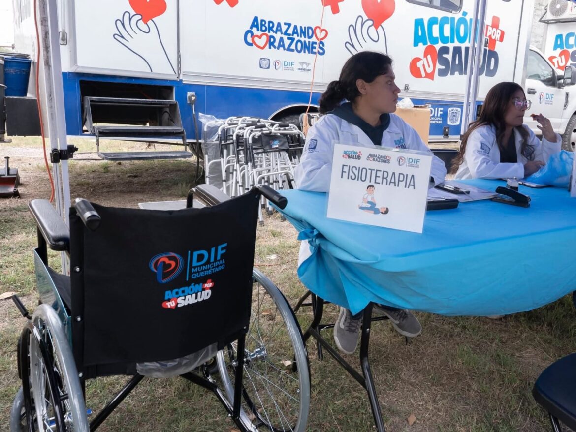 DIF lleva 90 jornadas de salud a la capital